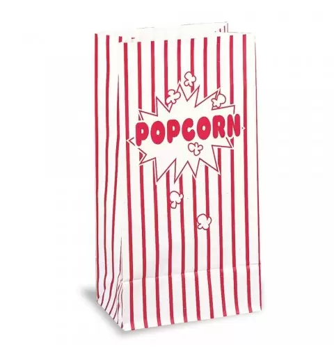 20 MINI CONTENITORI PER POP CORN IN CARTONE 4895