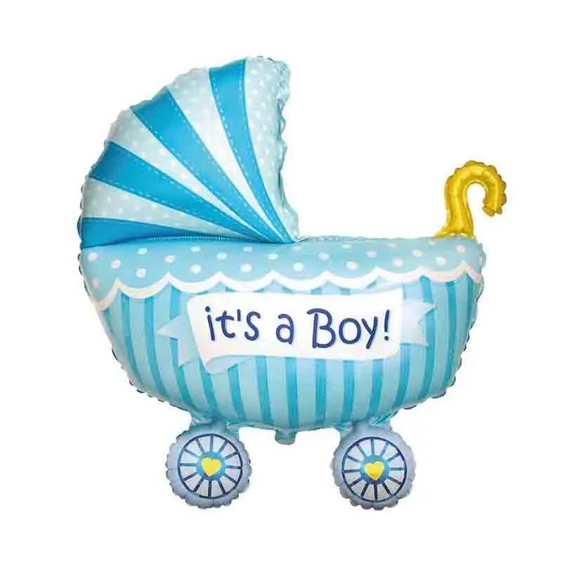Palloncino foil 24 \'\' 60 cm Carrozzina bambino blu B901740