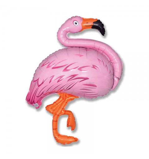 Palloncino foil 24 \'\' 60 cm fenicottero Flamingo B901682