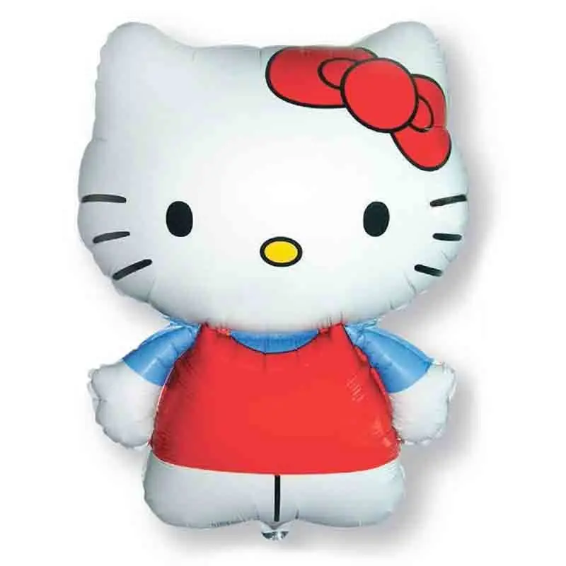 Palloncino foil 24 \'\' 60 cm hello kitty fiocco rosso B901714
