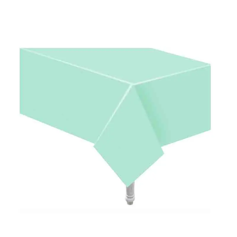 Tovaglia in carta verde menta 132x183 cm PF-OPMI