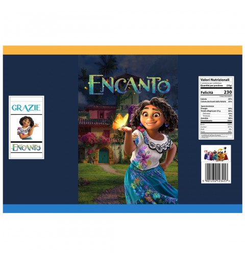 Patatine a tema Encanto  - 10pz