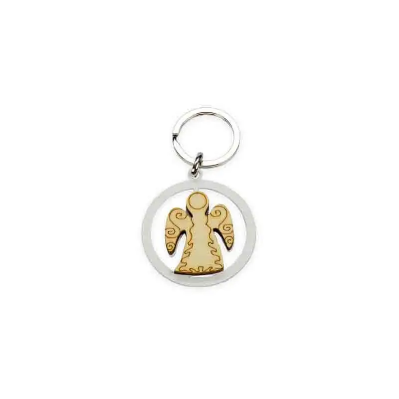 Portachiave legno angioletto PC5033 1 pz.