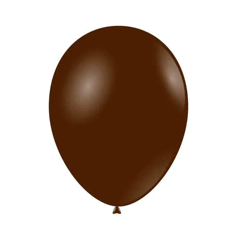Palloncini pastello 15 - 38cm Marrone 31 50 pz   G150 31