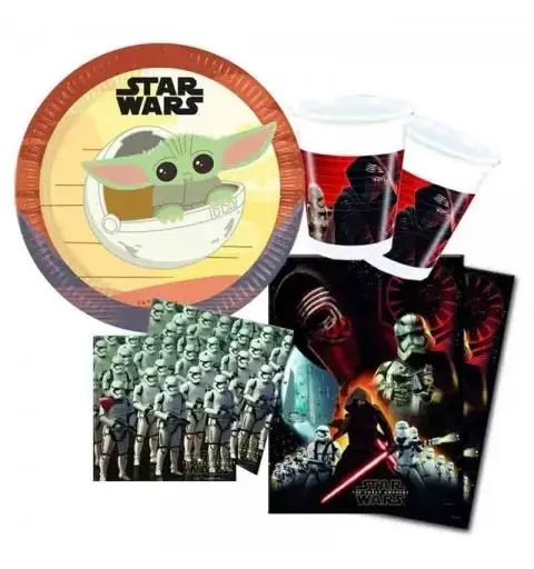 KIT 16 - 105 PZ. - FESTA A TEMA STAR WARS
