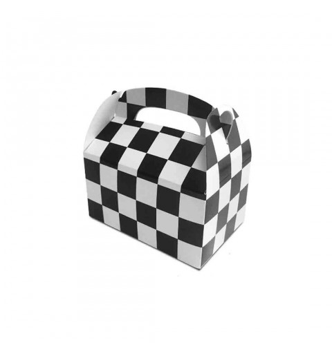 Box Contenitore Caramelle e Pop Corn scacchi formula 1