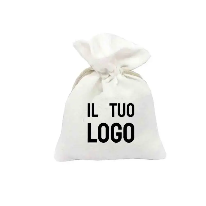 30 Sacchetti personalizzabili con testo, logo, immagine