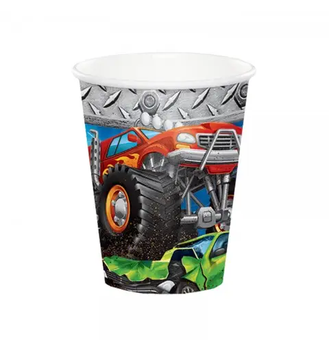 Kit 8 persone Monster truck rally