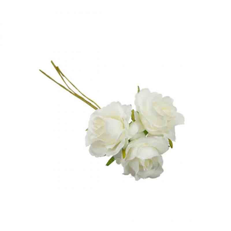 24  rose per bomboniere beige dia 2,5 cm. 314470