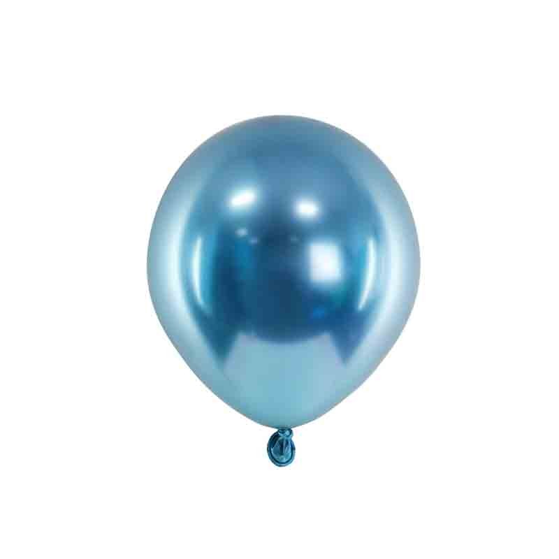 palloncini lucidi blu 12cm 50 pz CHB1-5-001-50