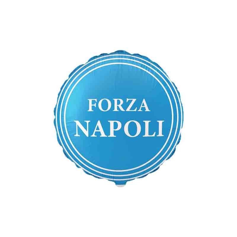 Palloncino foil tondo 43 cm Forza Napoli PAL5504-18