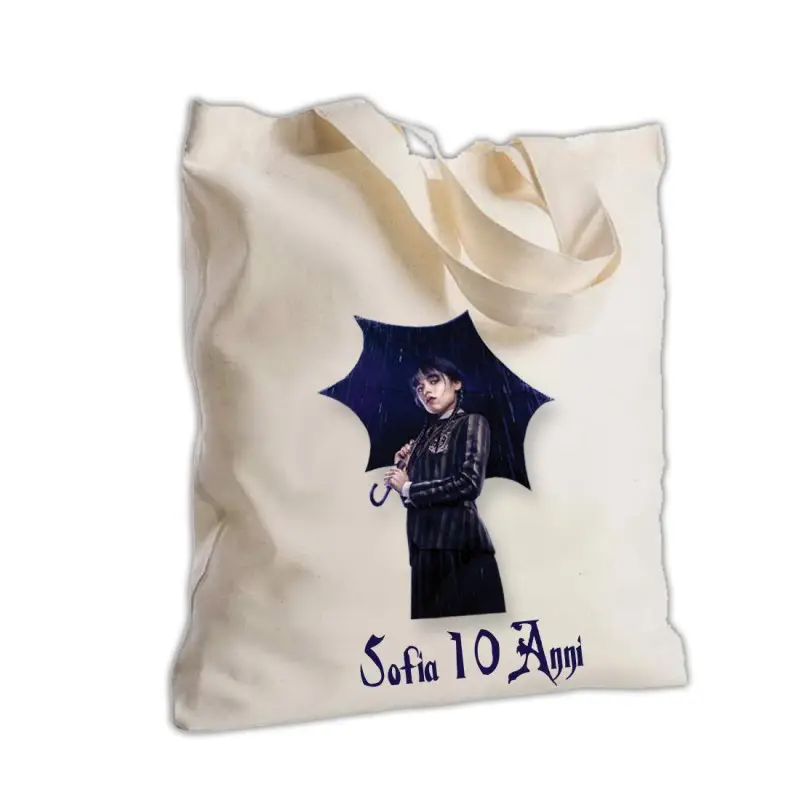 Borsa Shopper in Tessuto Personalizzabile 2pz
