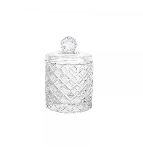 Portaconfetti in cristallo diamantato 8,5 x 13 cm 116269