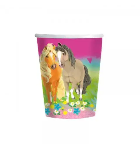 kit compleanno per 40 persone Pretty Pony - cavalli