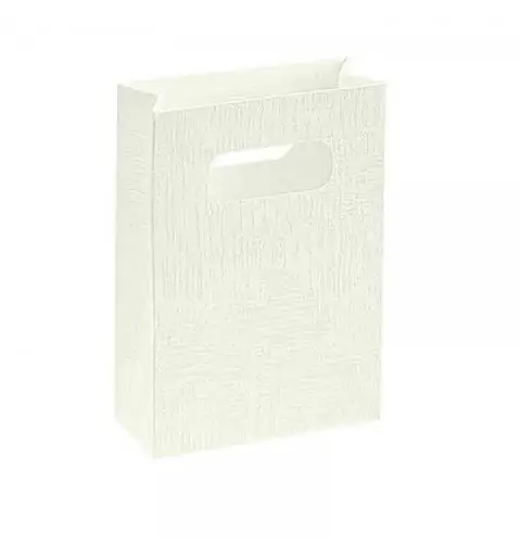 shopper box 100 x 50 x 145 mm tela bianca 17025