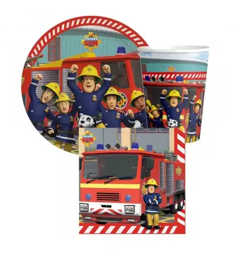 KIT N22- SET COMPLEANNO SAM IL POMPIERE