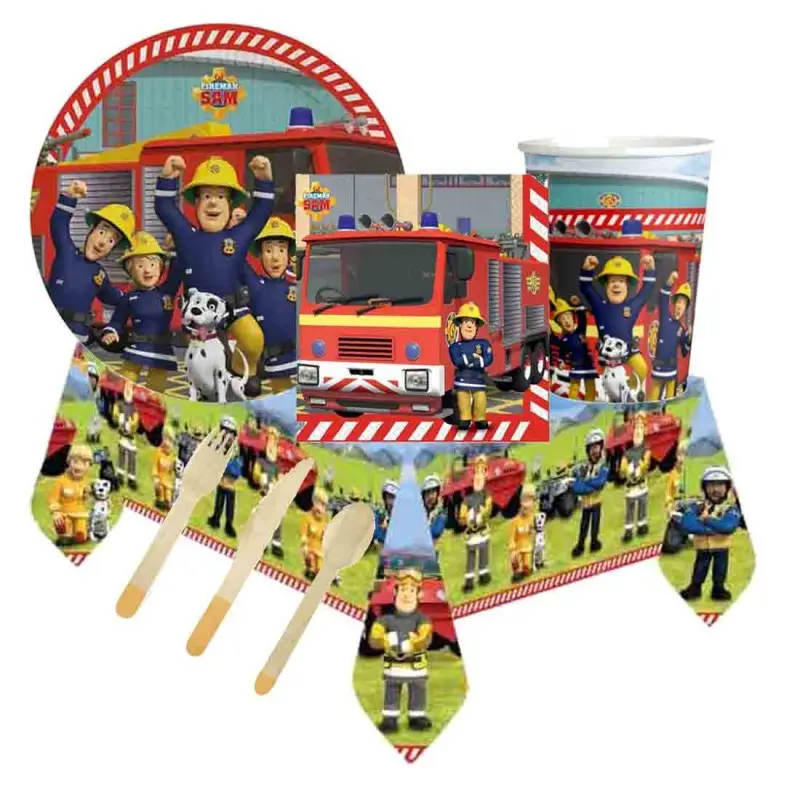 KIT N.54 SAM IL POMPIERE NEW - ARTICOLI PER LA TAVOLA