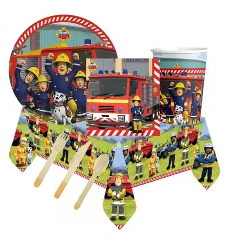 KIT N.54 SAM IL POMPIERE NEW - ARTICOLI PER LA TAVOLA