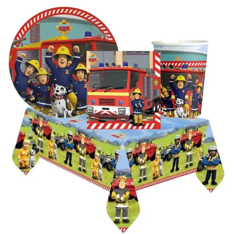 Kit n.6 Compleanno Sam Il Pompiere