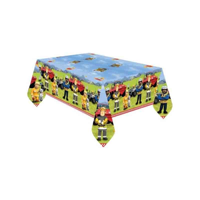 KIT N.65 SAM IL POMPIERE NEW – ARTICOLI TAVOLA PER 8 BAMBINI