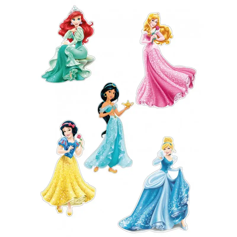 Picks Torta Principesse Disney Cake Topper - 5pz