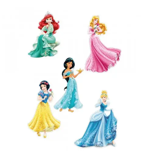 Picks Torta Principesse Disney Cake Topper - 5pz