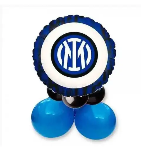 CENTROTAVOLA PALLONCINI INTER CON FOIL