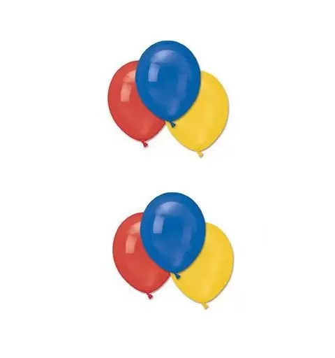 KIT N4 COORDINATO TAVOLA CAPITAN AMERICA + 100 PALLONCINI