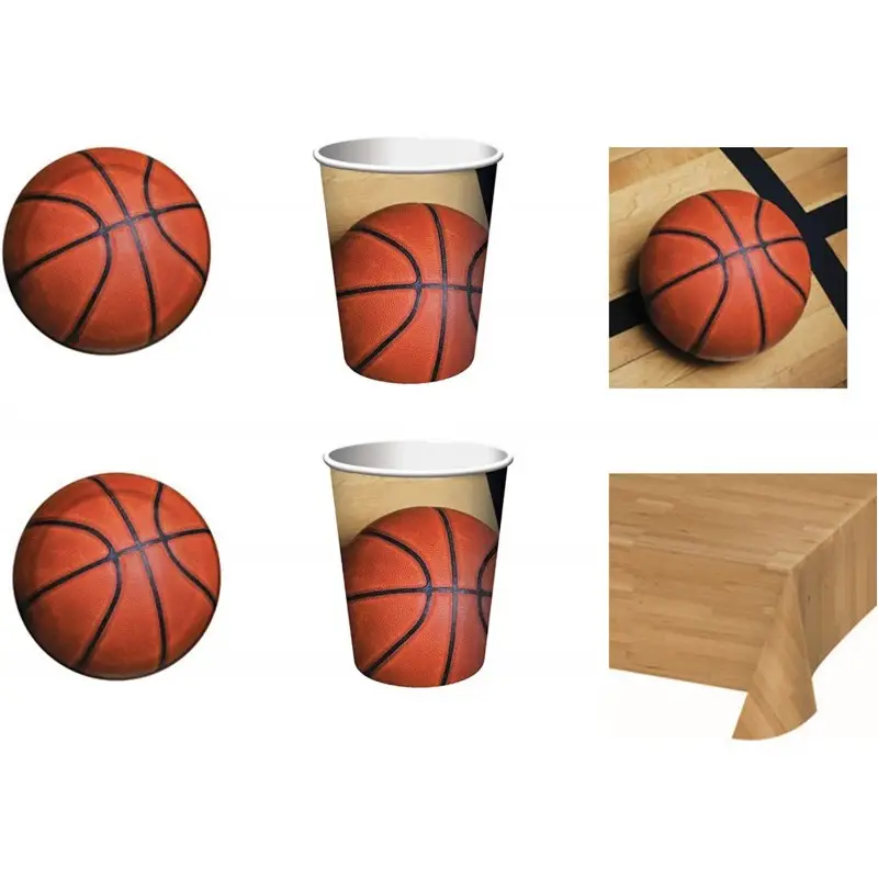 KIT BASKET - COORDINATO FESTA PER 8 PERSONE