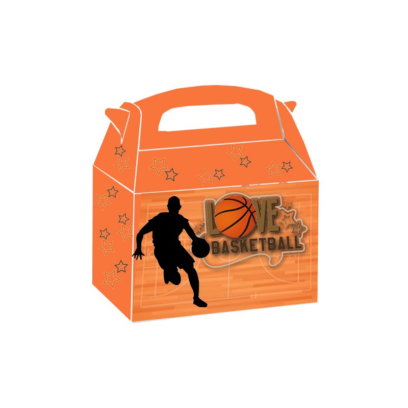 Box Contenitore Caramelle e Pop Corn Basket - 12 pz