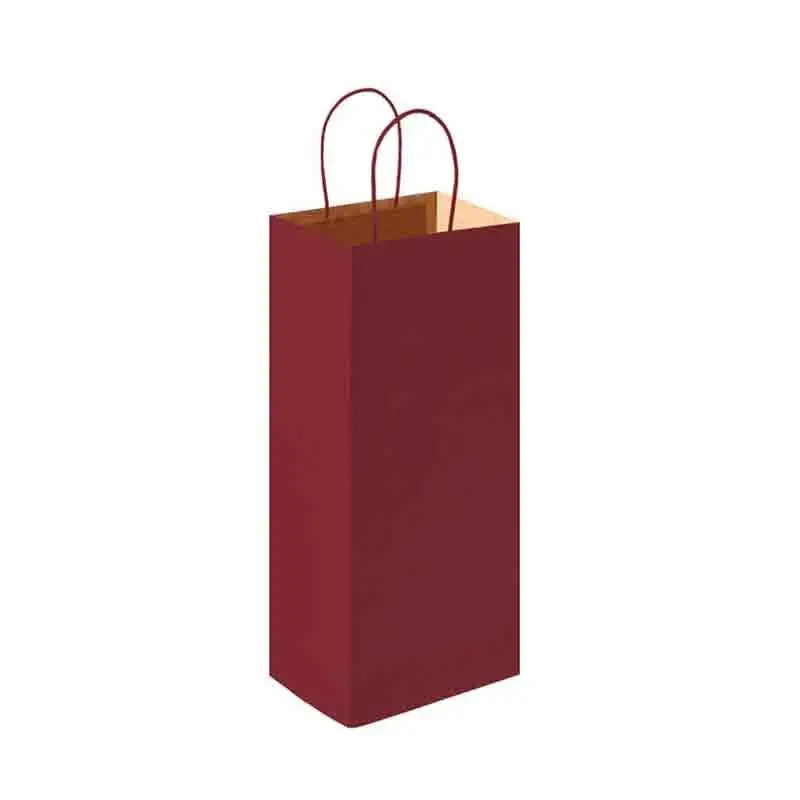 busta shopper 14 x 8,5 x39,5 cm bordeaux PG018BO
