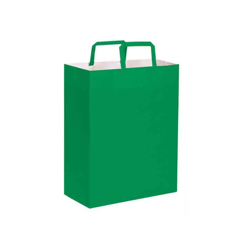 busta shopper basic 19 x 7 x 24 cm verde PG065VE