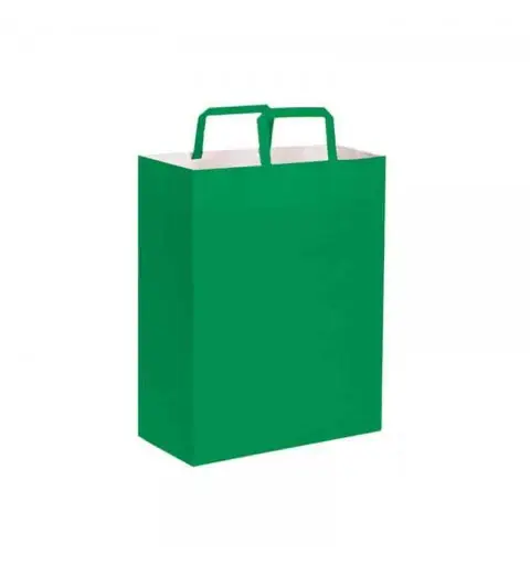 busta shopper basic 19 x 7 x 24 cm verde PG065VE