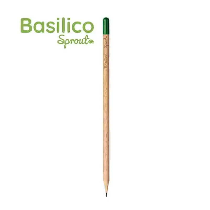 Matita piantabile in legno Basilico PD562