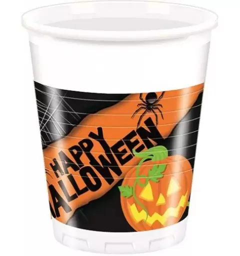 KIT N3 - ADDOBBI  HALLOWEEN  - SET TAVOLA FESTA PARTY RAGNI ZUCCA