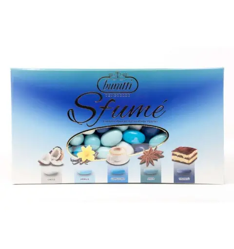 Confetti Buratti sfumè blu