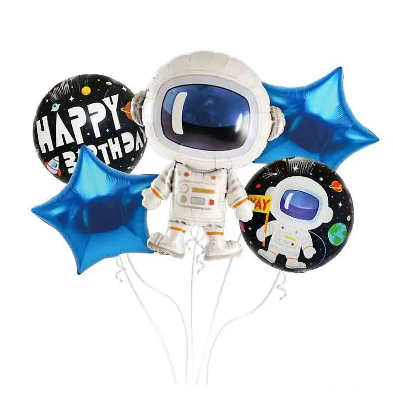 set Palloncini foil spazio 5 pz BZ-HKOS
