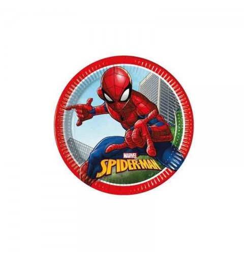 KIT N3 121 PZ COMPLEANNO BAMBINO SPIDERMAN