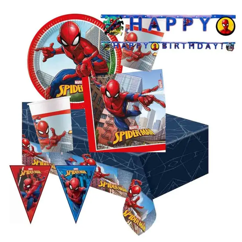 KIT 17 COMPLEANNO SPIDERMAN
