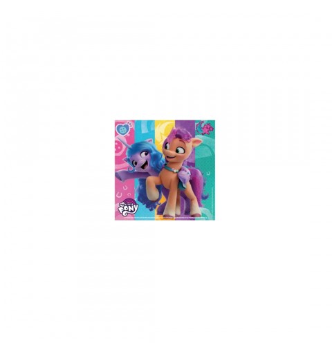 KIT N2 64 PZ  COMPLEANNO BAMBINA MY LITTLE PONY