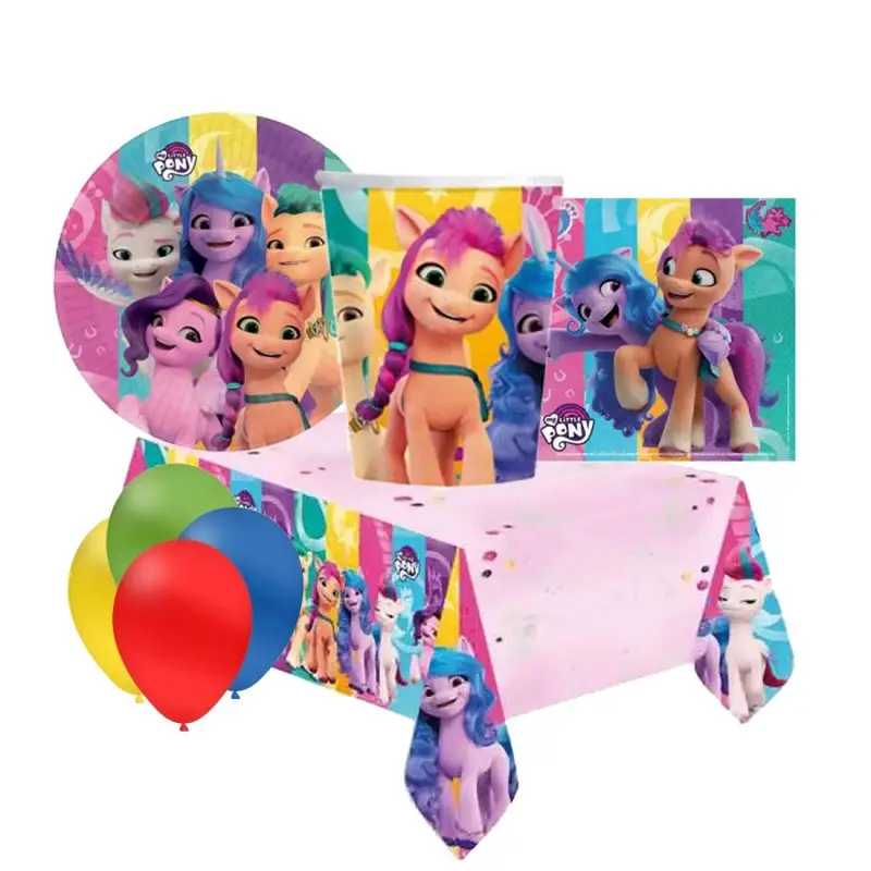 KIT N4 293 PZ COMPLEANNO MY LITTLE PONY