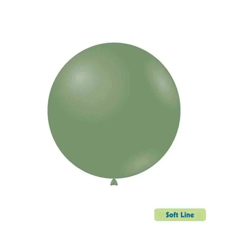 20 palloncini Soft Line Pastello 18 - 46cm verde eucalipto 142  SLP18 142