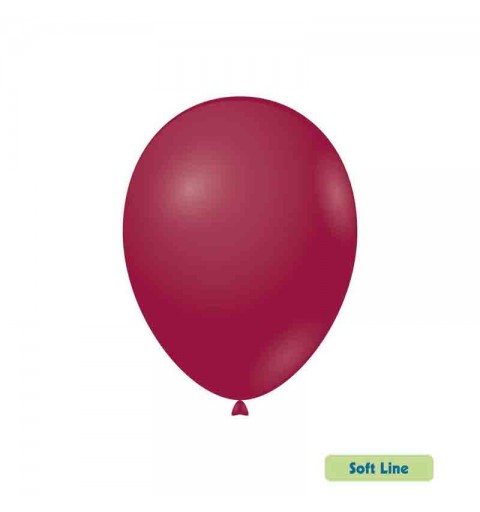 50 palloncini Soft Line Pastello 12 - 30 cm Cranberry 138 SLP12 138