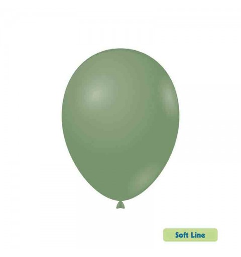 50 palloncini Soft Line Pastello 12 - 30 cm verde eucalipto 142 SLP12 1142