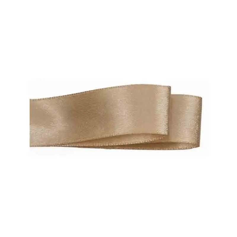 Nastro raso beige mm 25 x 50 metri DRB25-SR097