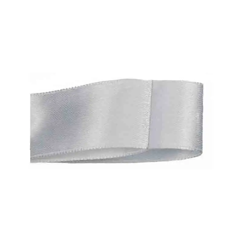 nastro raso bianco 10 mm x 50 metri  DRB10-SR004