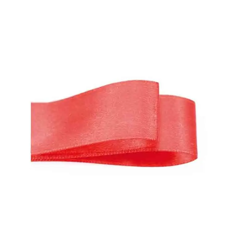 nastro raso corallo 10 mm x 50 metri  DRB10-SR243