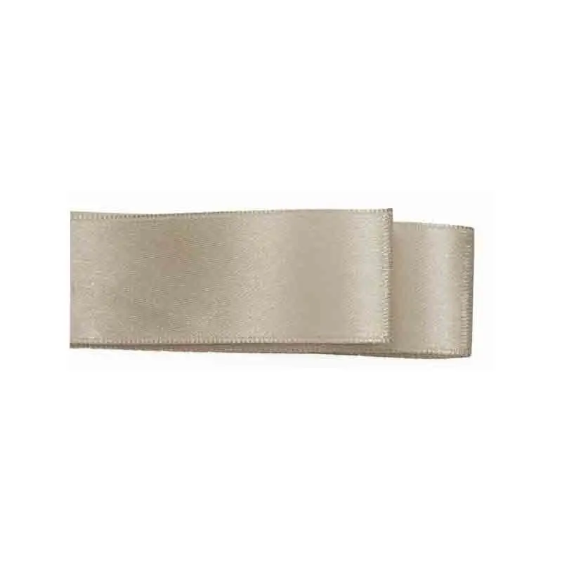 nastro raso ecrù 10 mm x 50 metri  DRB10-SR173