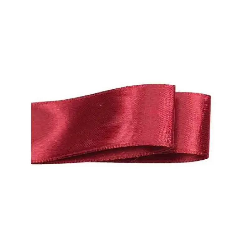 nastro raso granata 10 mm x 50 metri  DRB10-SR037