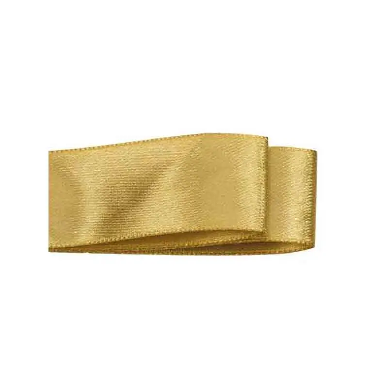 Nastro raso oro dark mm 25 x 50 metri DRB25-SM015